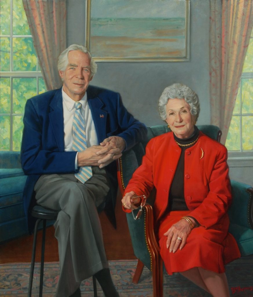 11 Dr. Donald Lindberg, former NLM Director and his wife, Mary J