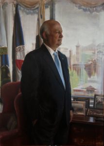Oil Portrait of Samuel W. Bodman, Former 11th United States Secretary of Energy