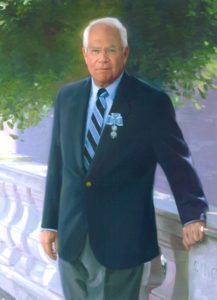 Executive Oil Portrait of Robert Fillmore Norfleet Jr., frm President, Society of the Cincinnati