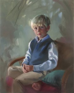 Boys Oil Portrait