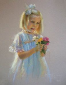 Girls Watercolor Portrait