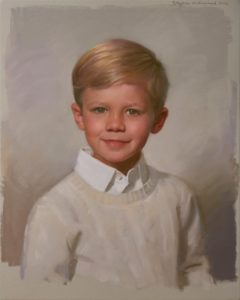 Boys Pastel Portrait